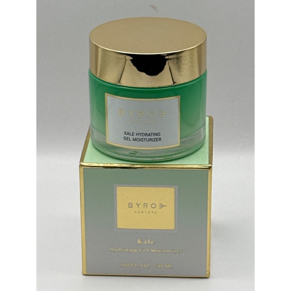 BYROE New York Kale Hydrating Gel Moisturizer 1.69 oz 50 ml BNIB - Picture 2 of 6